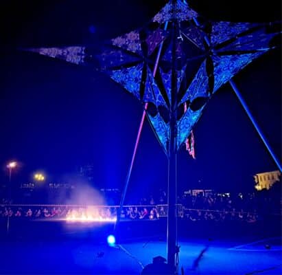 ignescence cazeres 14 juillet portique aerien