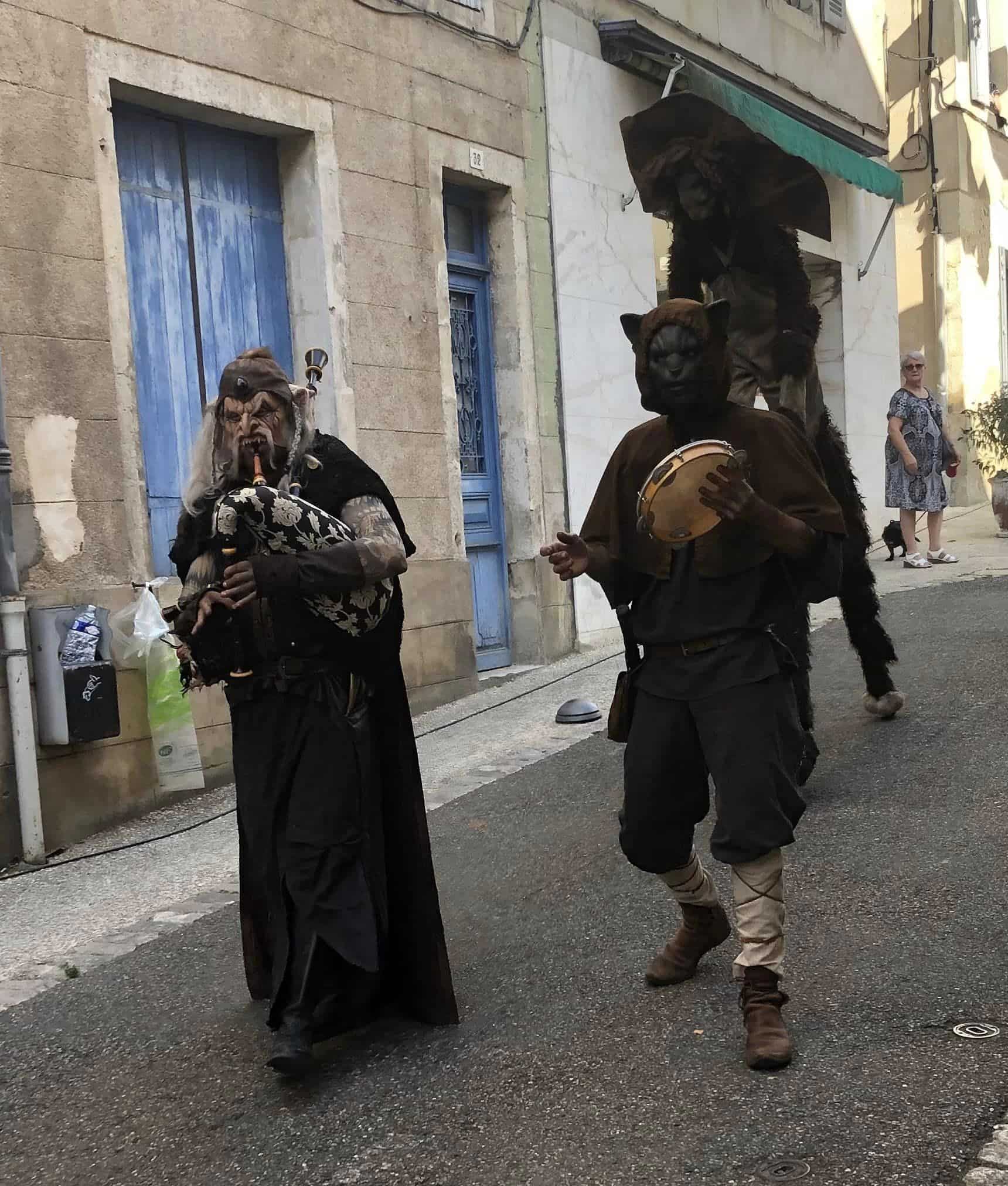 les burners pour la fête de puy l'évèque