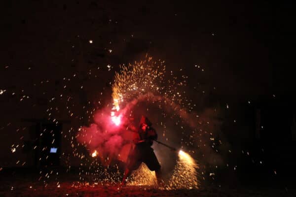 ignescence, spectacle de feu