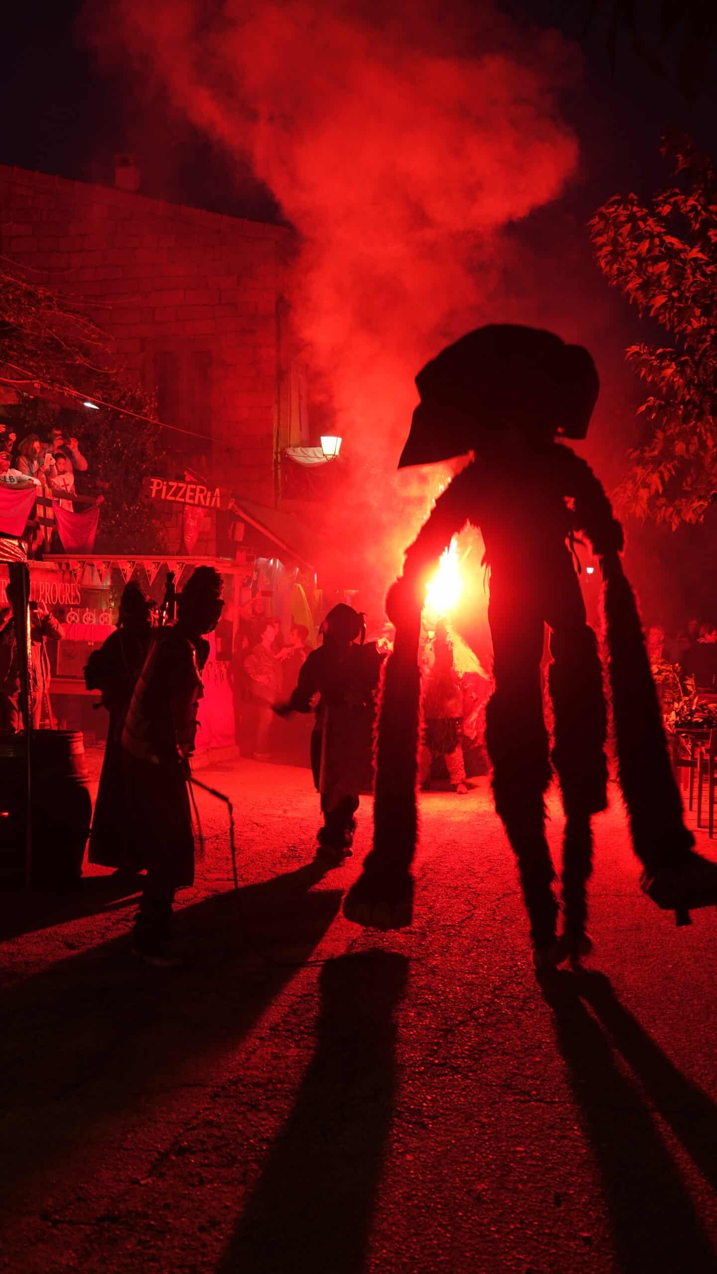 la tribu des burners la nuit