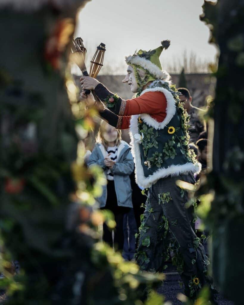 spectacle des LUPERONS fête de Noël RGP montauban