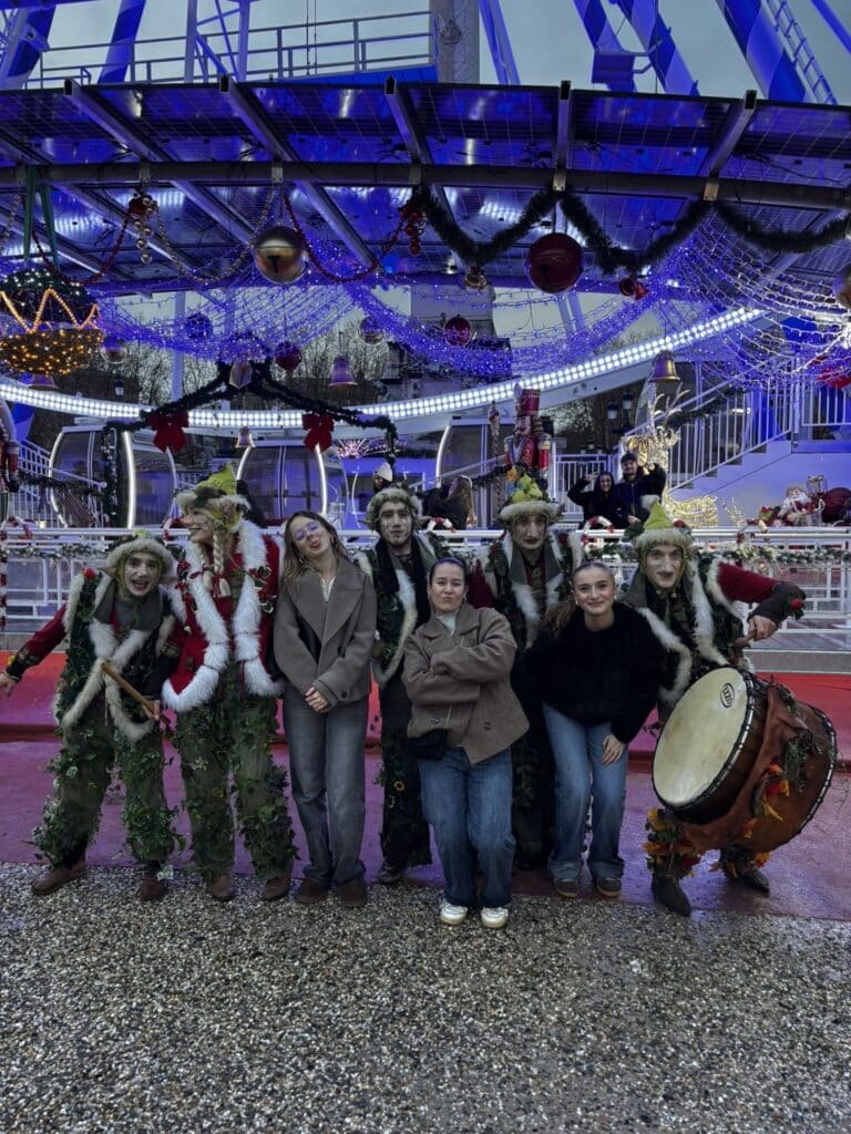 Les Luperons découvrent le marché de Noël de Bordeaux