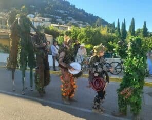 les esprits de la Forêt echassier, jongelur, musiciens de la Nature